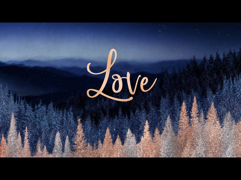 Sparkling Trees Love
