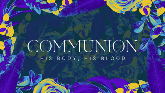 Easter Neon Communion Still