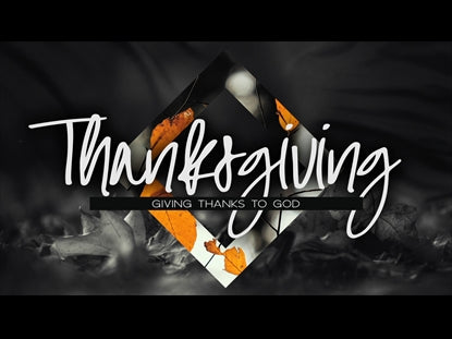 The Shape Of Fall Thanksgiving
