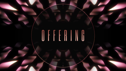 Ribbon Flow Offering Still