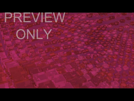 Cube Wave: 3 Red Still