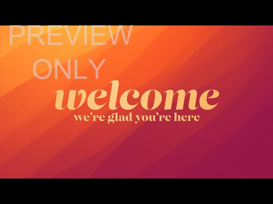 Color Flow Welcome Still
