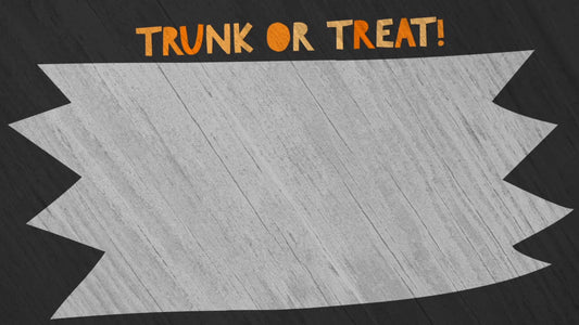 Cute Fall Trunk Or Treat Title