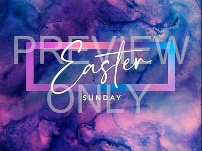Easter Canvas Easter Sunday Still