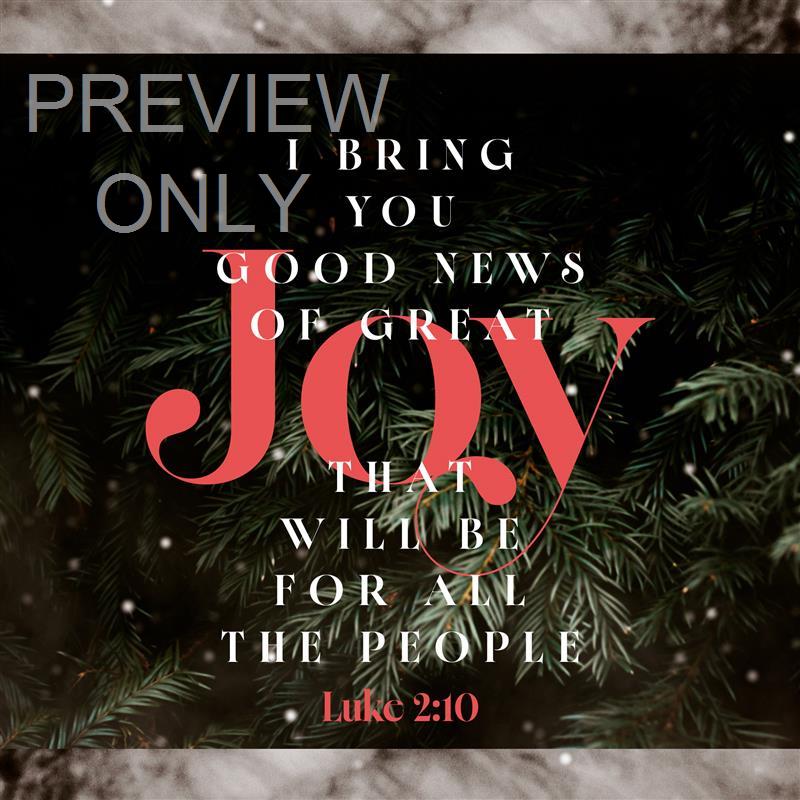 Evergreen Social Graphic Scripture