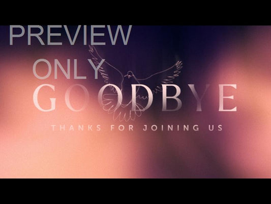 Soaring Goodbye Still