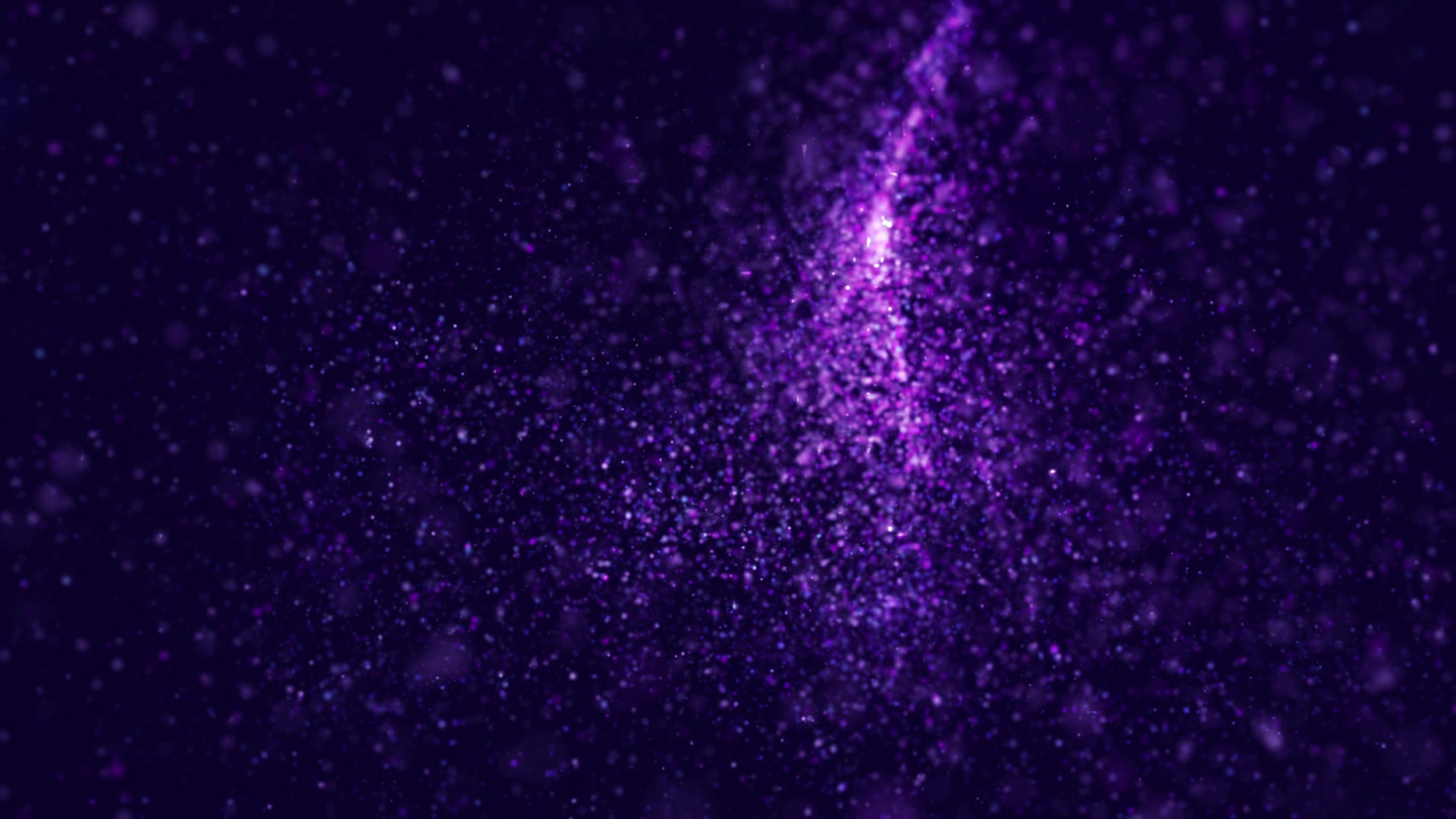 New Year Glitter Purple Still