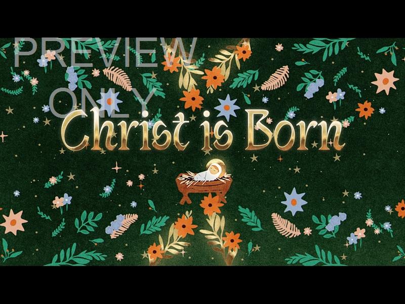 Heaven And  Sing Christ Is Born Still