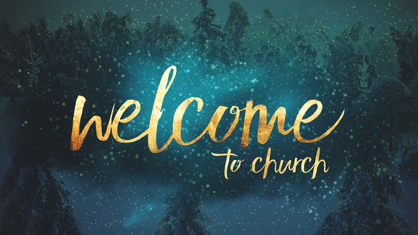 Snowy Night Welcome