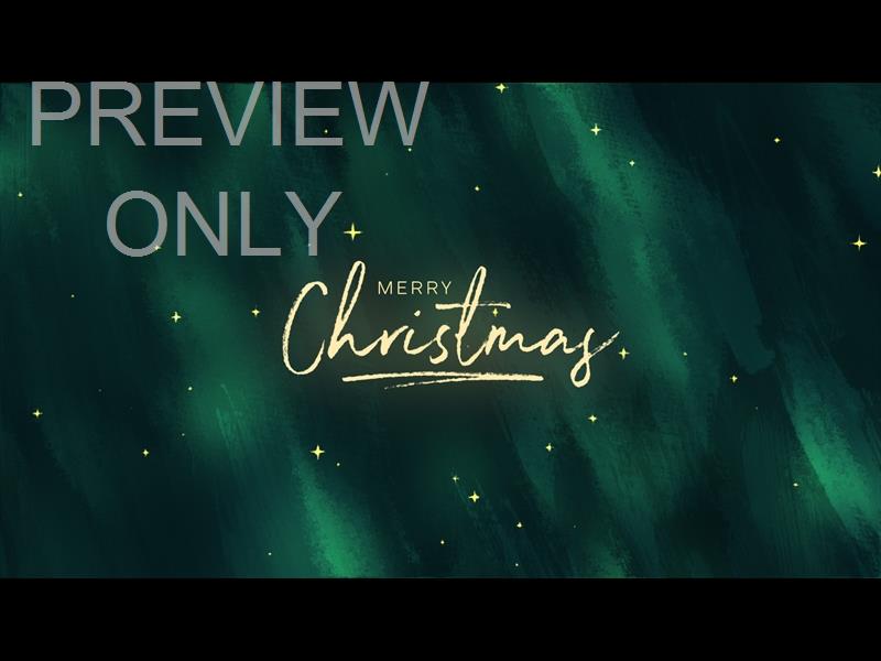 Paint Canvas Merry Christmas Still