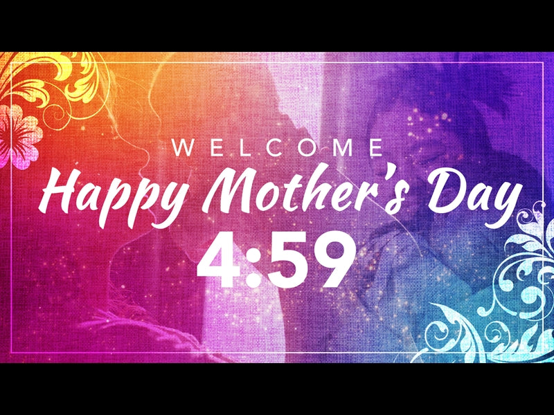 Beautiful Mother's Day Countdown