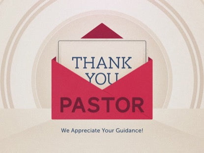 Thank You Pastor
