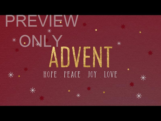 Craft Christmas: Advent 01 Still