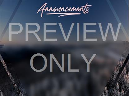 Epic Winter Aerial Announcements