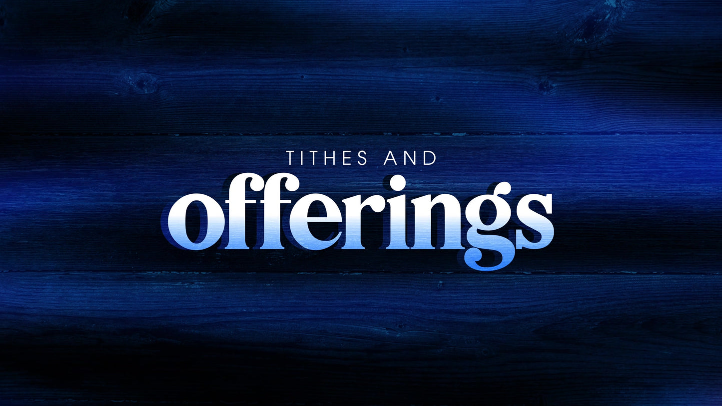 Wooden Gradients Tithes And Offerings Still