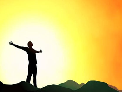 Man At Sunrise