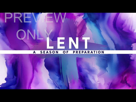 Easter Color Lent Title Still