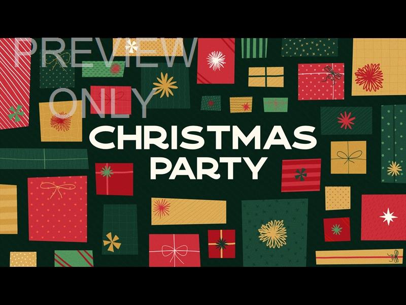 Christmas Party Title Still
