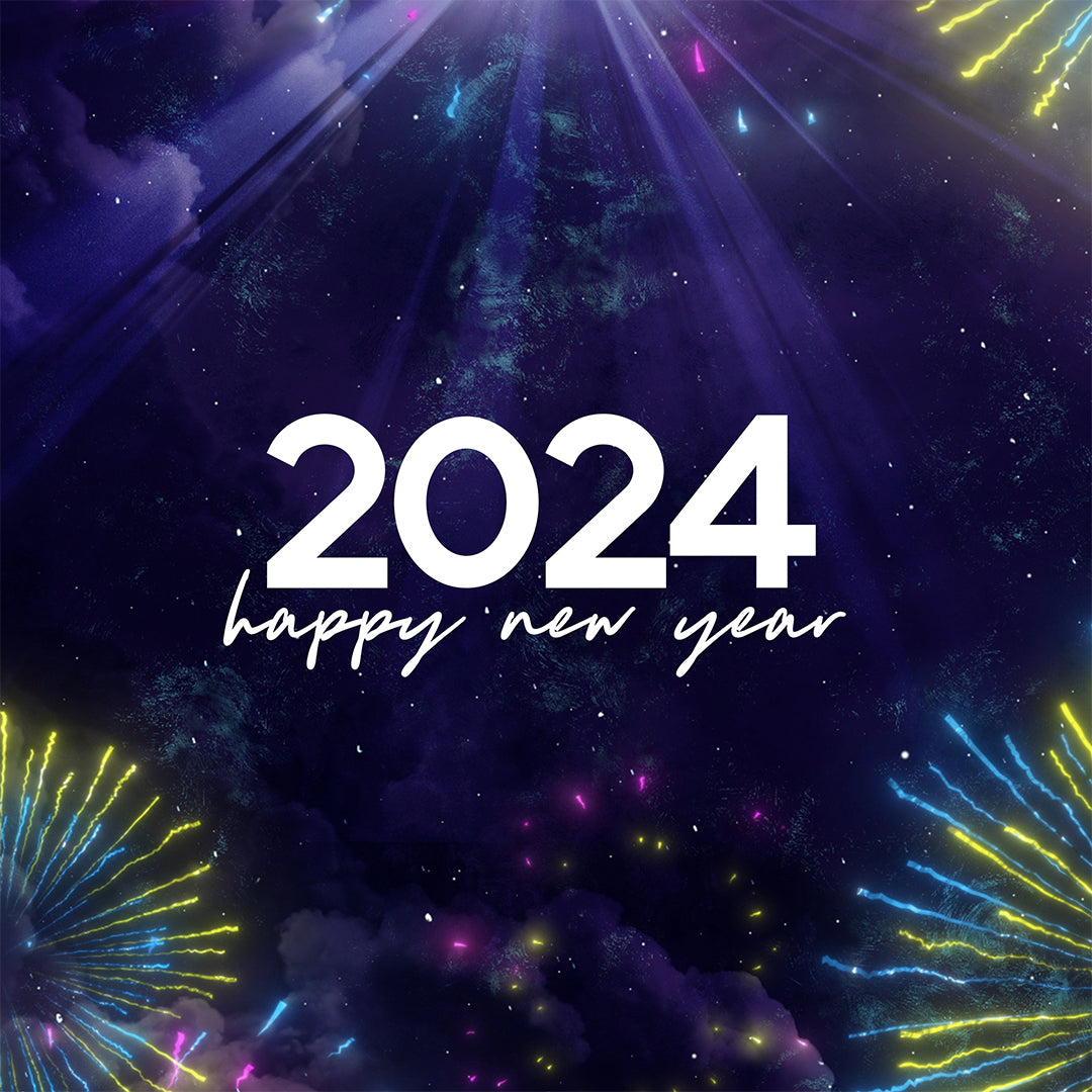 Celebration Sky 2024 Happy New Year