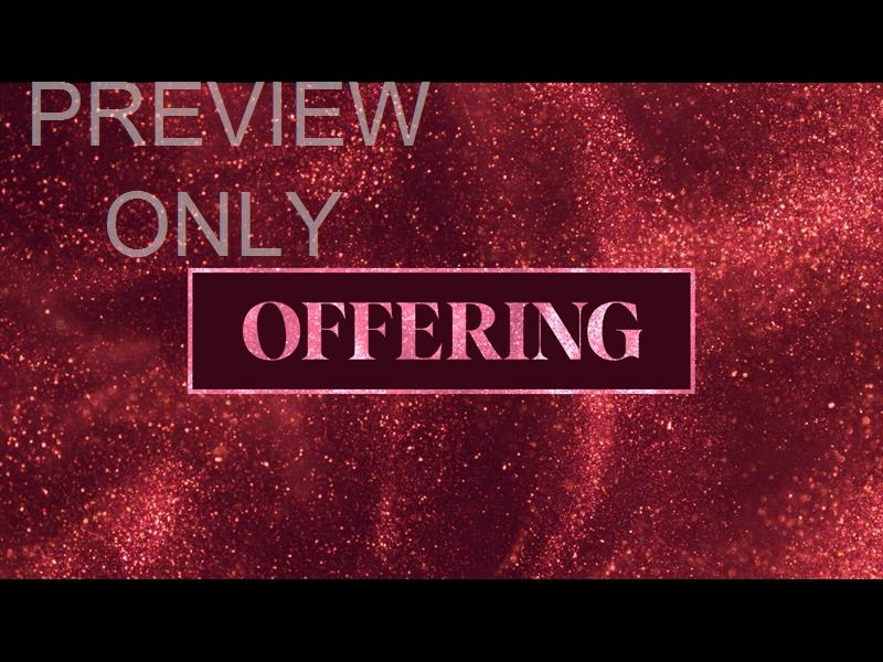 Glisten Offering Still