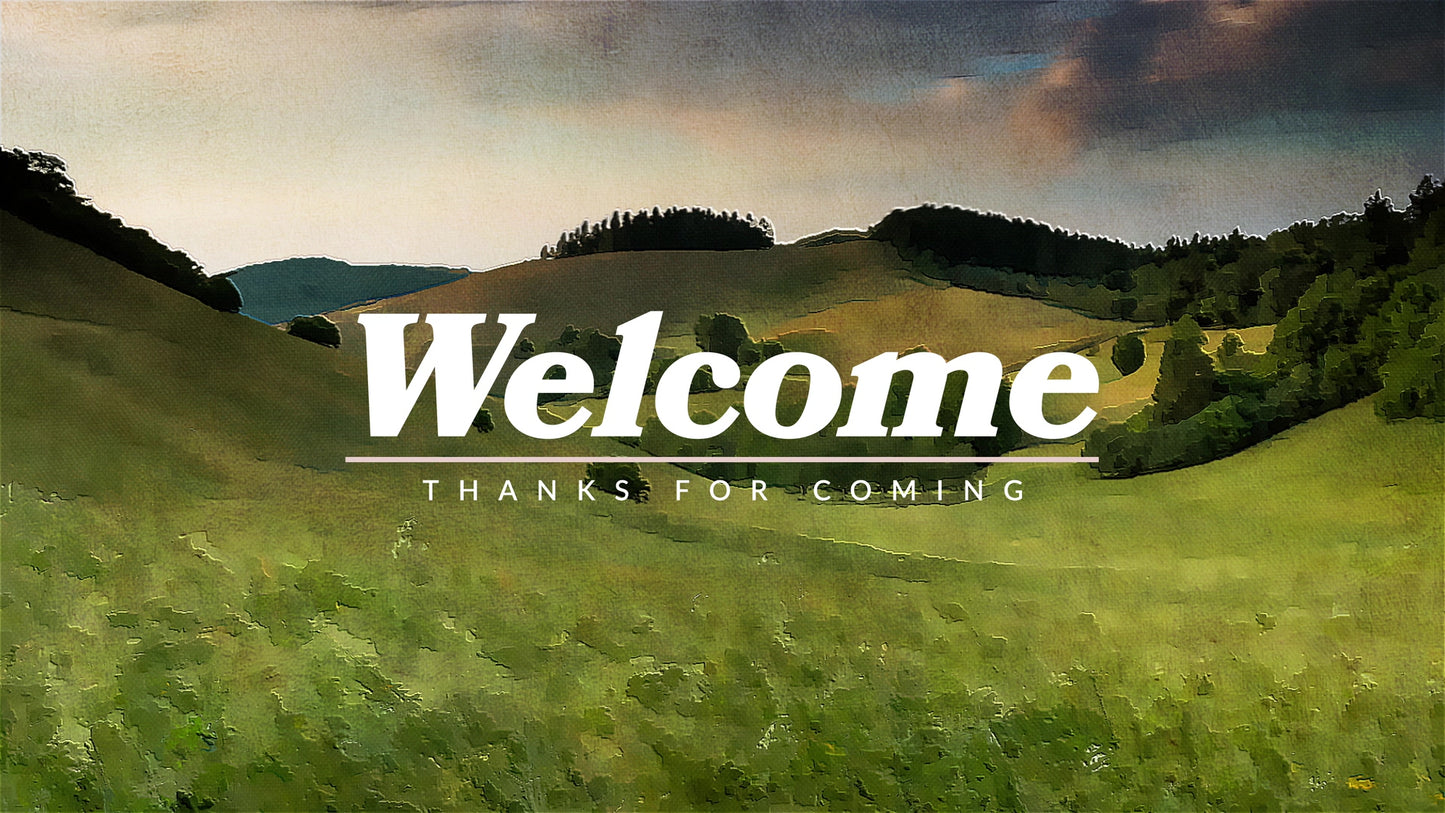 Painted  Welcome Still