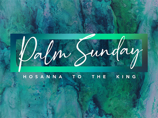 Palm Sunday Canvas Palm Sunday