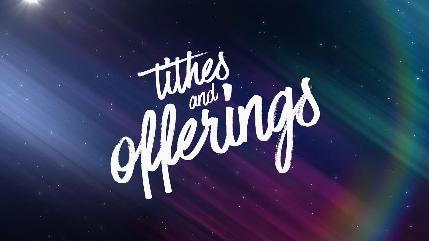 Christmas Streaks And Stars Tithes