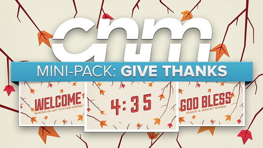 Give Thanks Mini-Pack