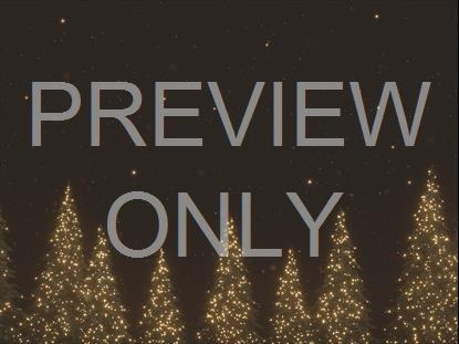 Christmas Gold Pine Trees