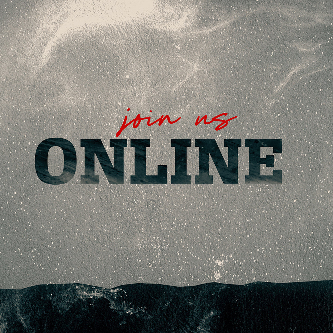 At The Cross Join Us Online Graphic