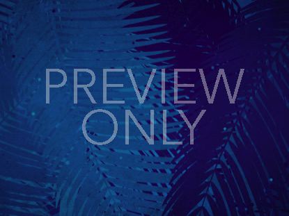 Palm Sunday Watercolors Blue Slow