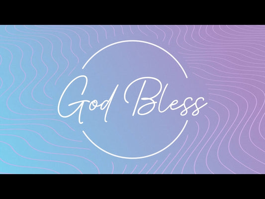 Lavender Waves God Bless