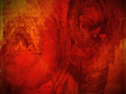 Red Watercolor Grunge 02