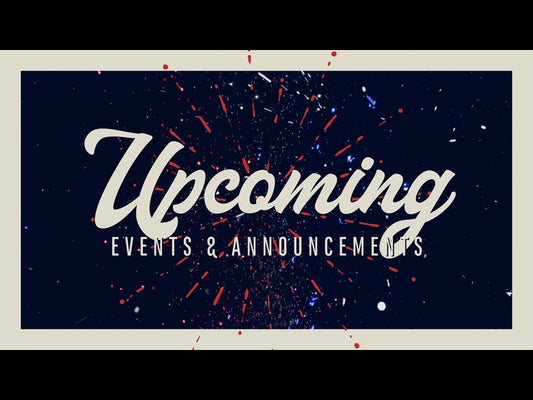Fireworks Upcoming