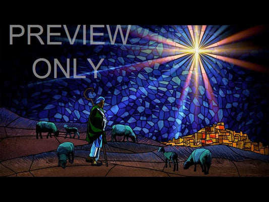 Christmas Stained Glass 4 Still