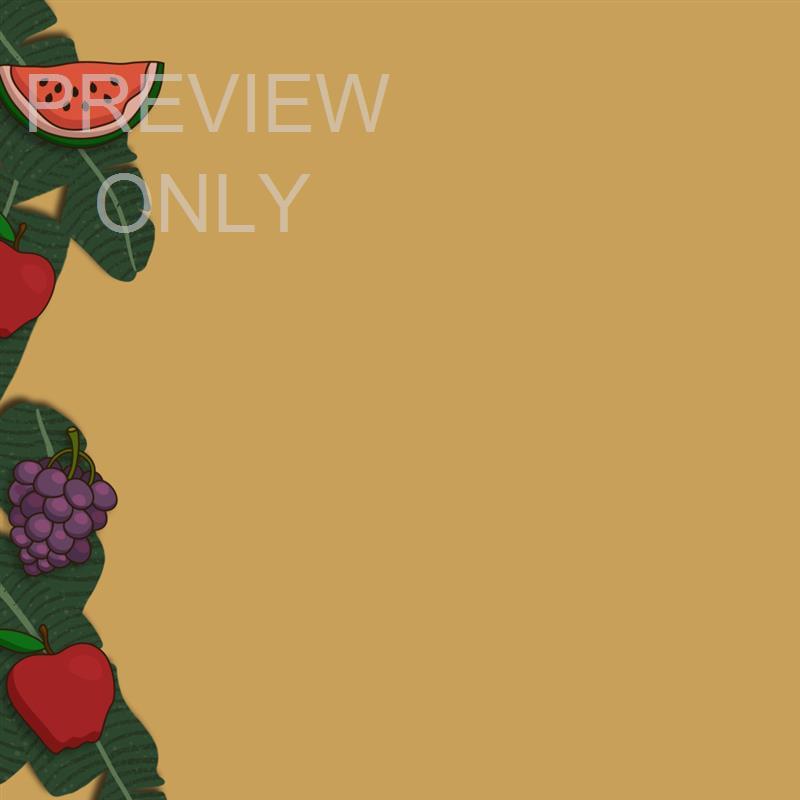 Fruit Of The Spirit - The Look Of Love: Social Square Blank 3