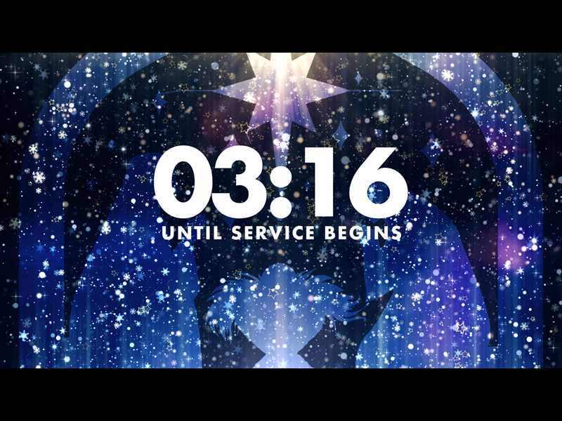 Christmas Nativity Countdown