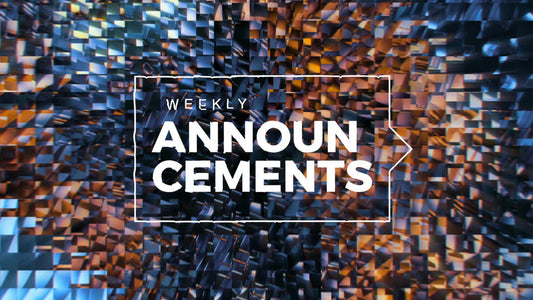 Glass Form Announcements