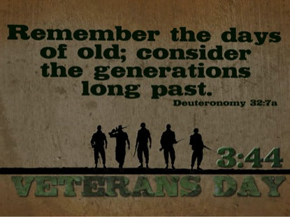 Veterans Day Bible Verse Countdown