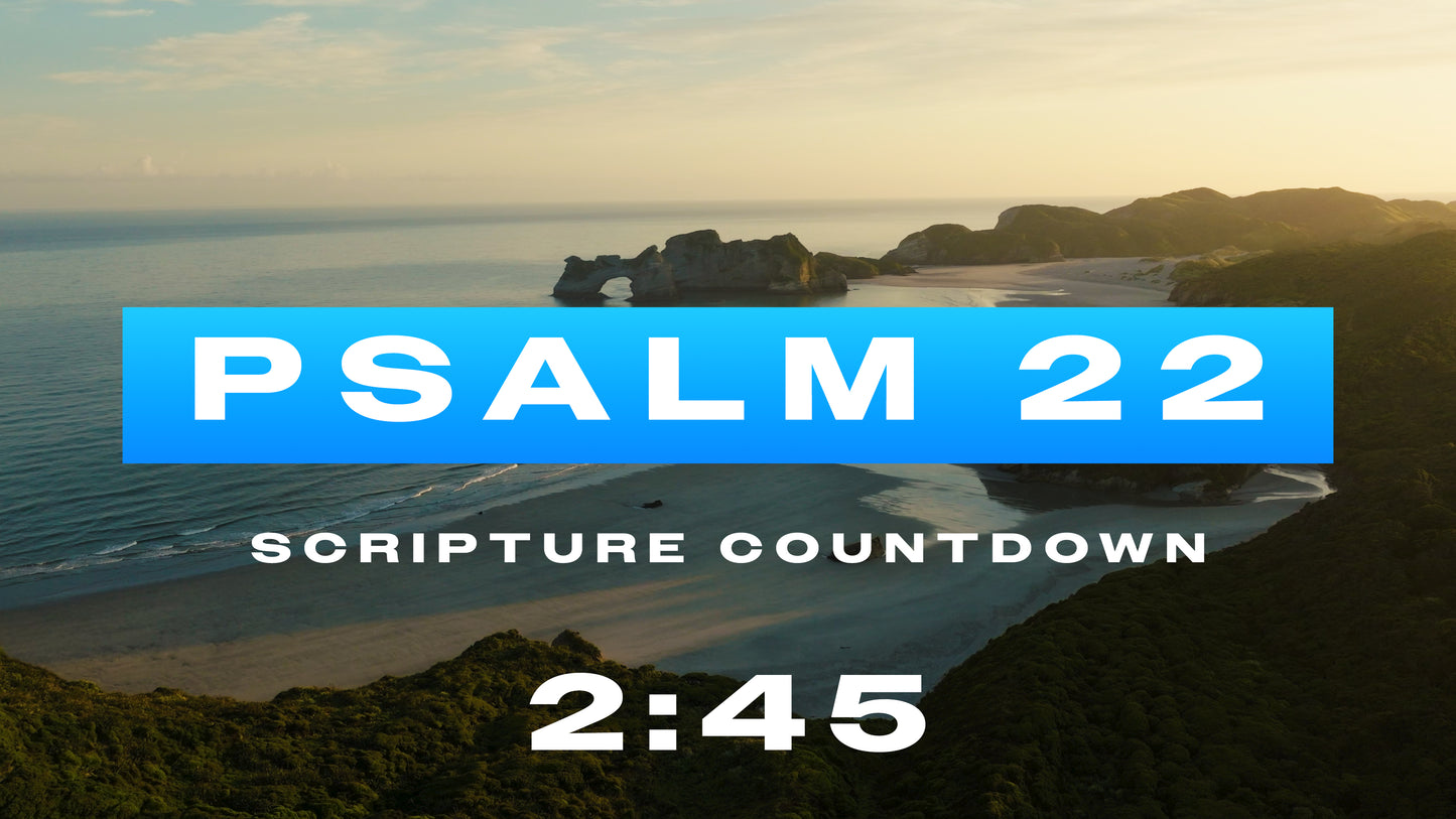 Psalm 22 Scripture Countdown