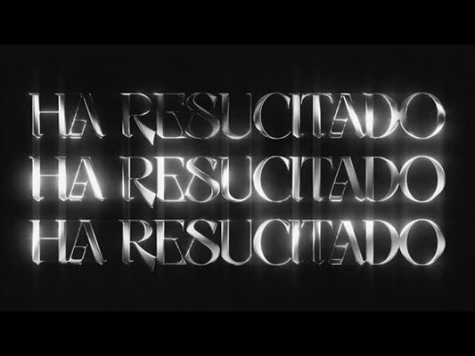 Lttrs Ha Resucitado Bw Three