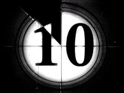 Old Film Reel Countdown