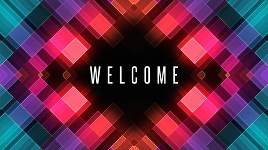 Mosaic Glow Welcome Still