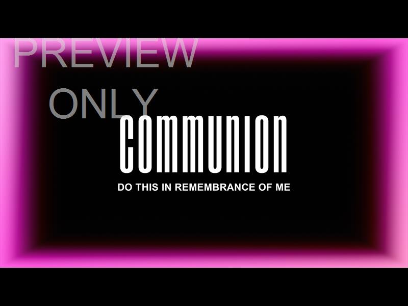 Gradient Border Communion Still