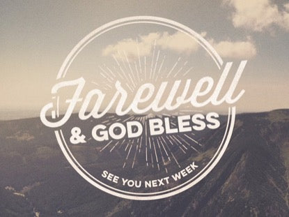 Mountain Rays Farewell And God Bless