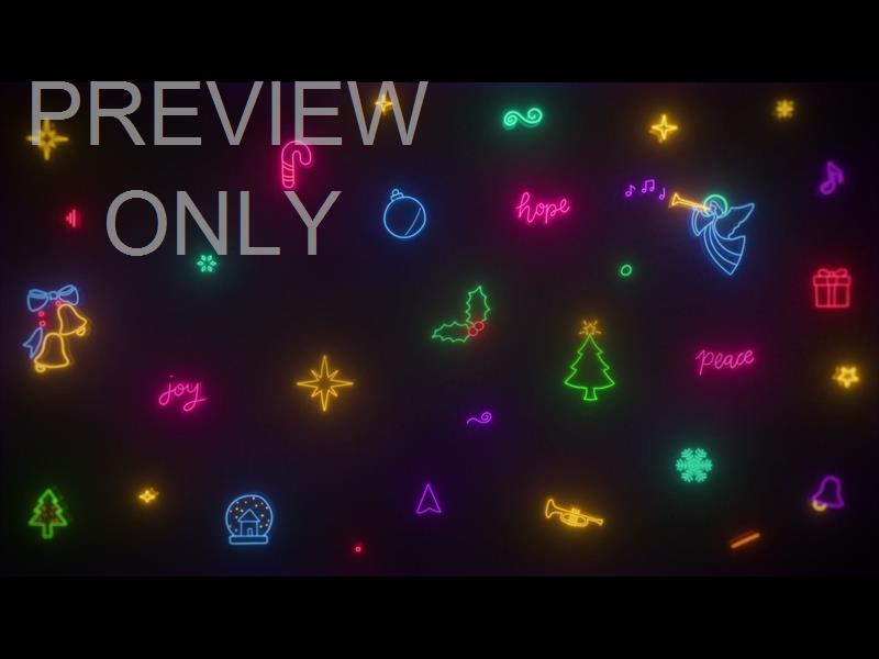 Neon Christmas: 05 Still
