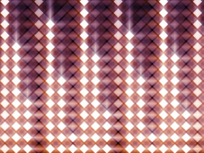 Glowing Diamond Light Wall