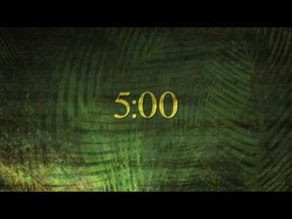Palm Sunday Texture Countdown