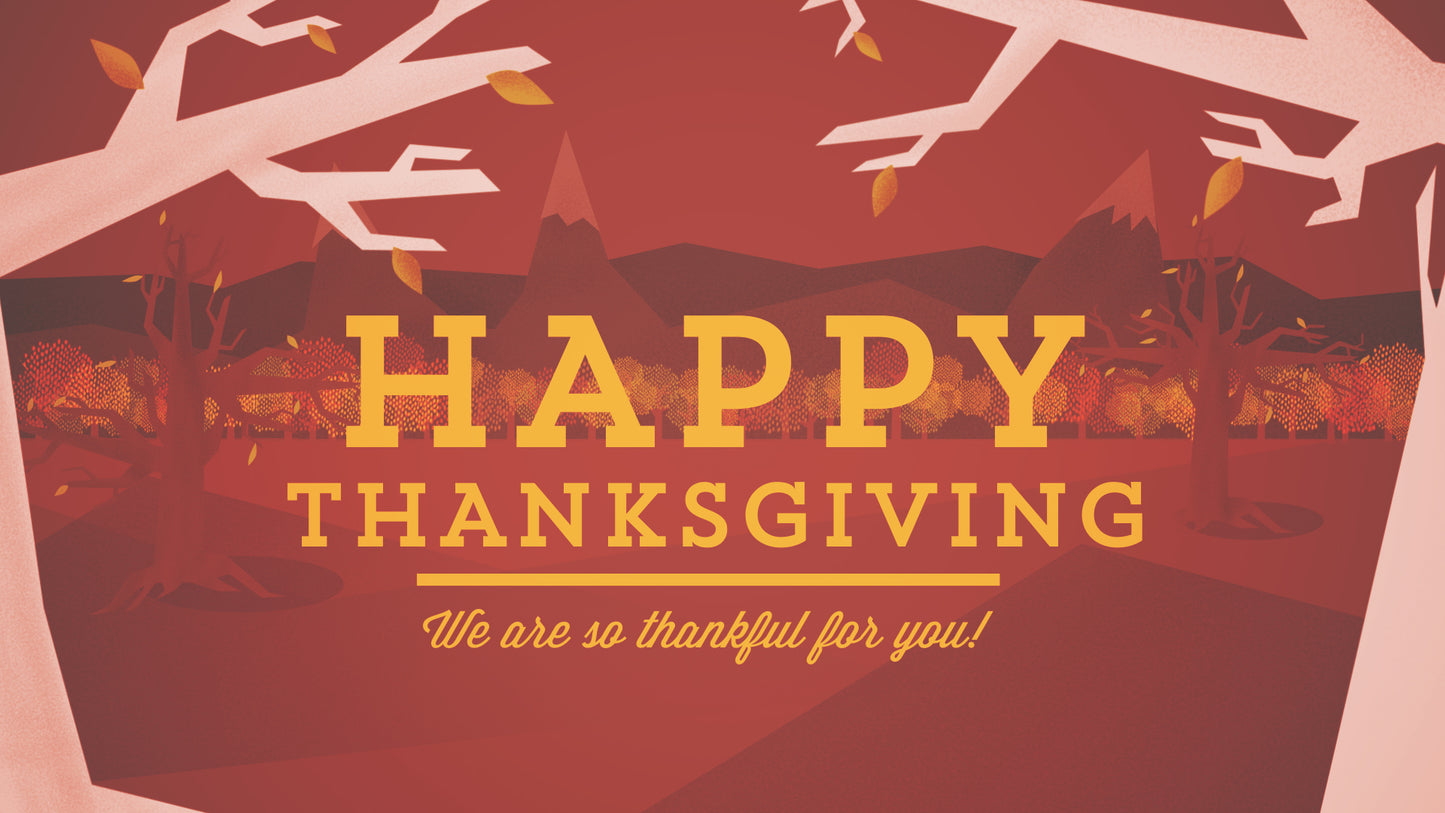 Last Leaves Thanksgiving