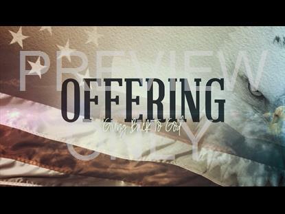 America Offering Graphic